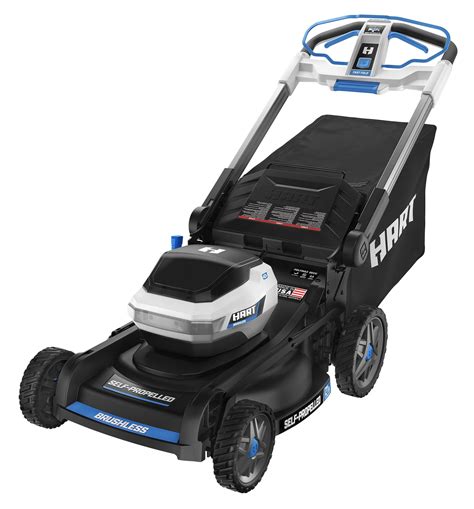 Recycler 60-volt Max 21-in Cordless Push Lawn Mower 4 Ah (Battery and Charger Included) Model 21323. . Hart mower